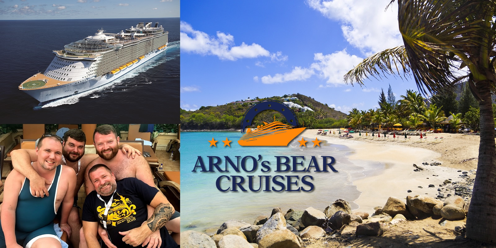 Arno's Gay Cruises and Bear Cruises (Mediterranean, Caribbean, Alaska